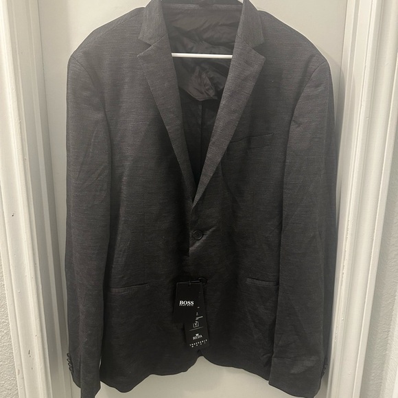 Boss Hugo Boss Slim FIT JACKET IN MICRO-PATTERNED STRETCH JERSEY 44R - Picture 5 of 17